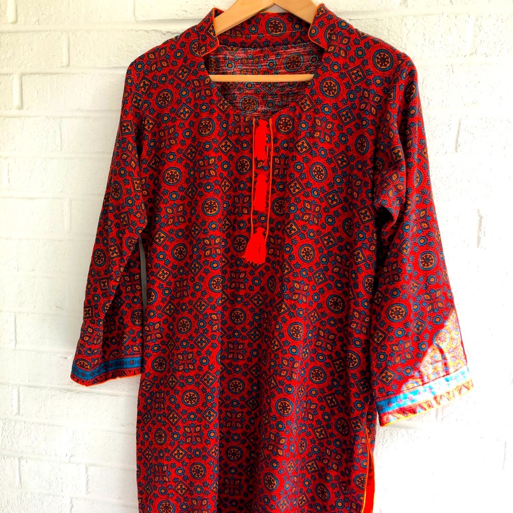 Cotton, Handmade tunic - Size M